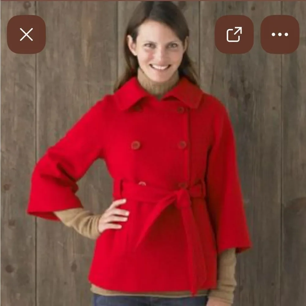 J.Crew black Sadie coat. Size 12. - Picture 12 of 12
